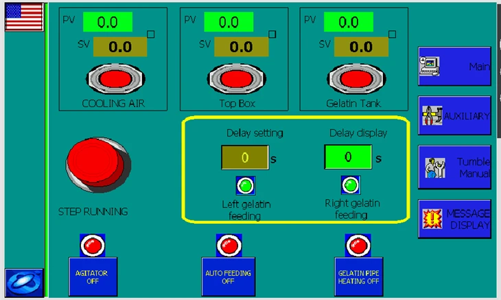 Máquina para hacer cápsulas blandas vegetales de I+D